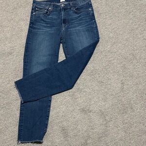 Edwin Dark Blue Ankle Jeans